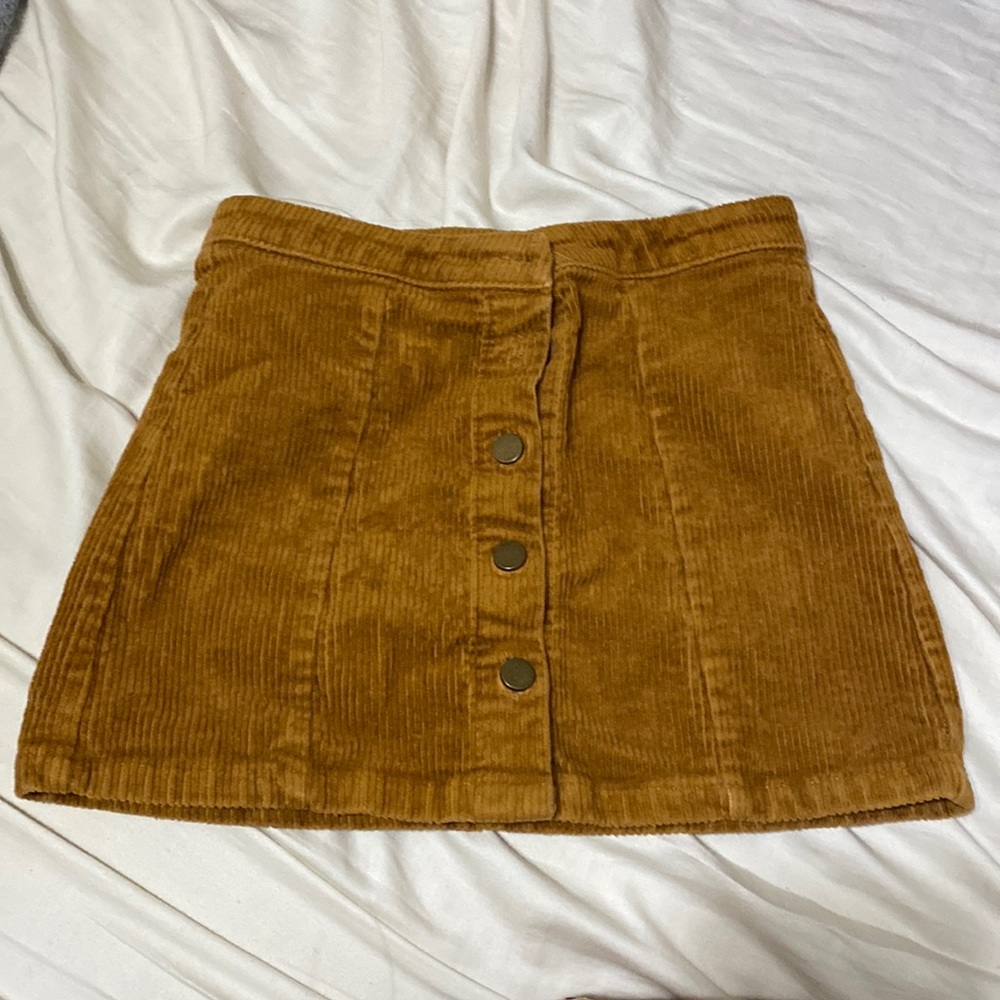 Dark Tan Skirt